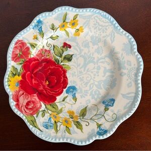 Pioneer Woman Stoneware Sweet Rose Pattern Replacement Salad Plate